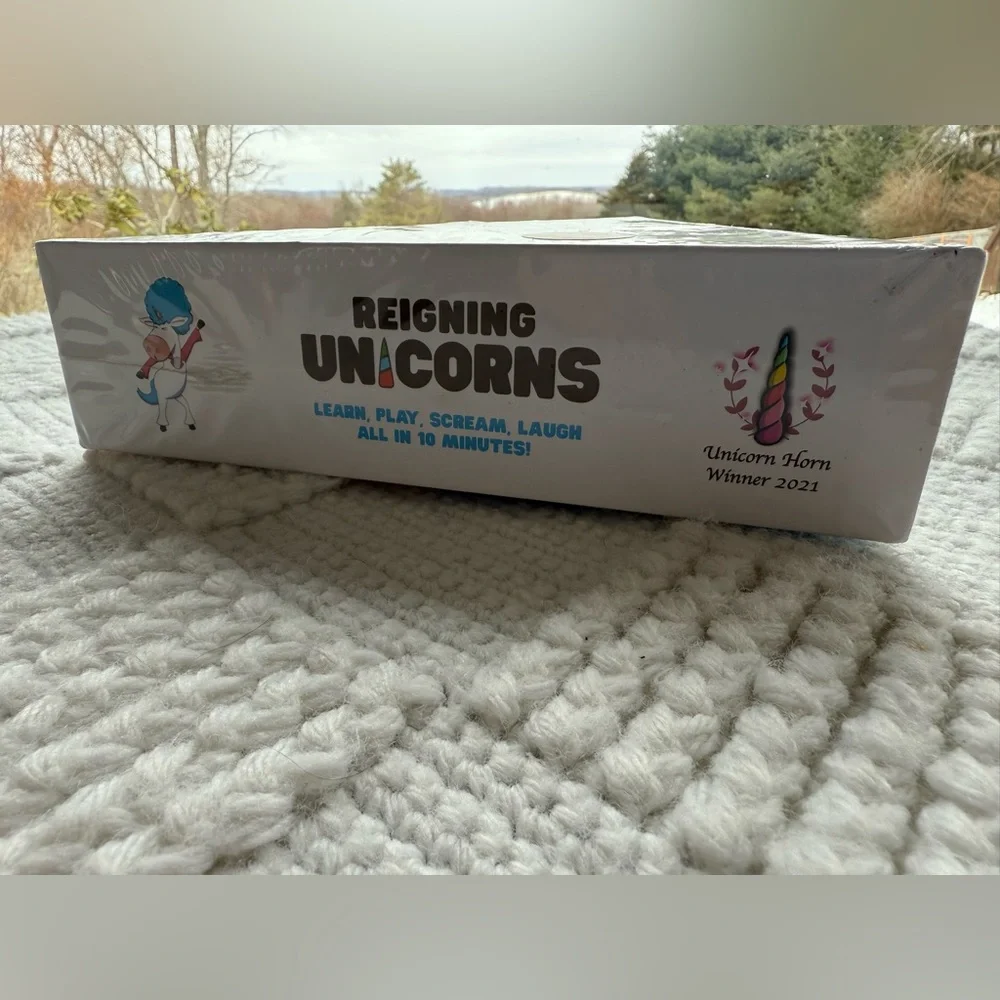 Reigning Unicorns The Matching, Yelling Unicorn Card Game